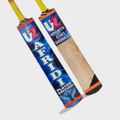 UZ Afridi Blue - Tape Ball Cricket Bat