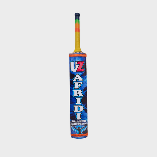 UZ Afridi Coconut Wood Players Edition - Tape Ball Cricket Bat